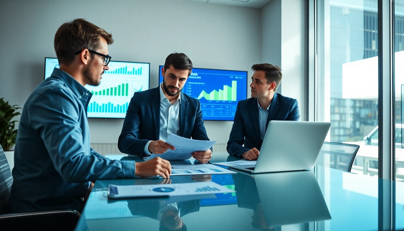 Analyze competitor customers using business data in a modern office setting.