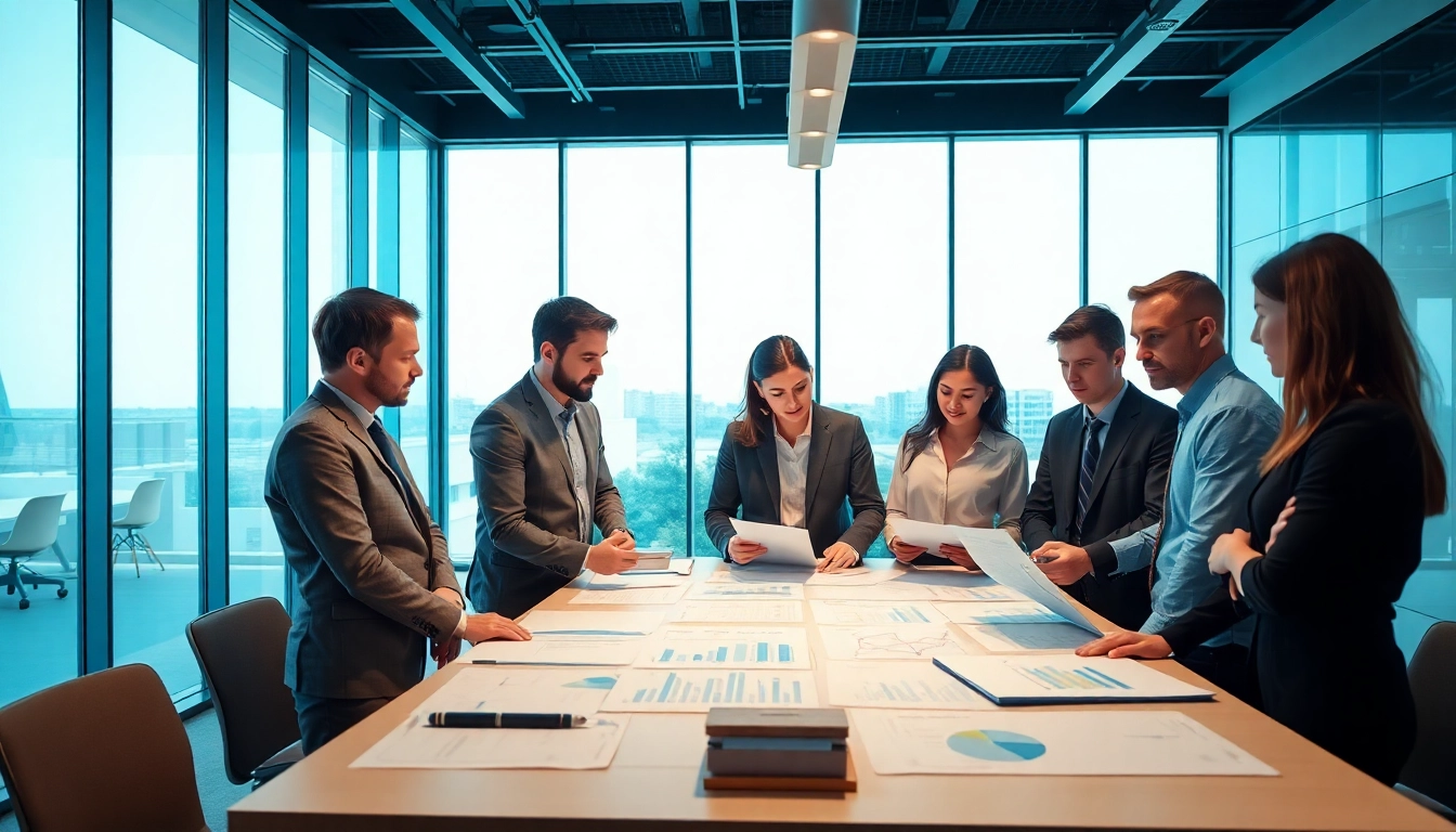Engagement in Ogden Risk Assessment Services by professionals in a modern office setting.