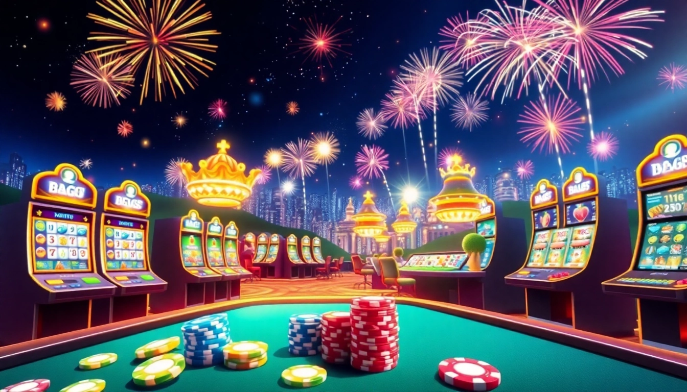 Engaging visual of a Trusted Online Casino Malaysia 2025, showcasing vibrant gaming experiences and exciting virtual gameplay.