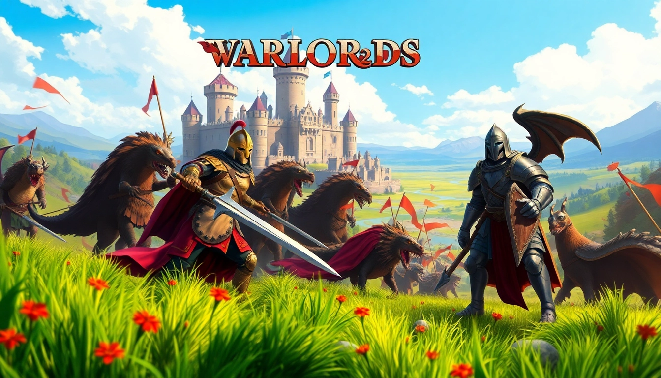 Experience the excitement of Warlords 2 download with epic battles and fantasy landscapes.