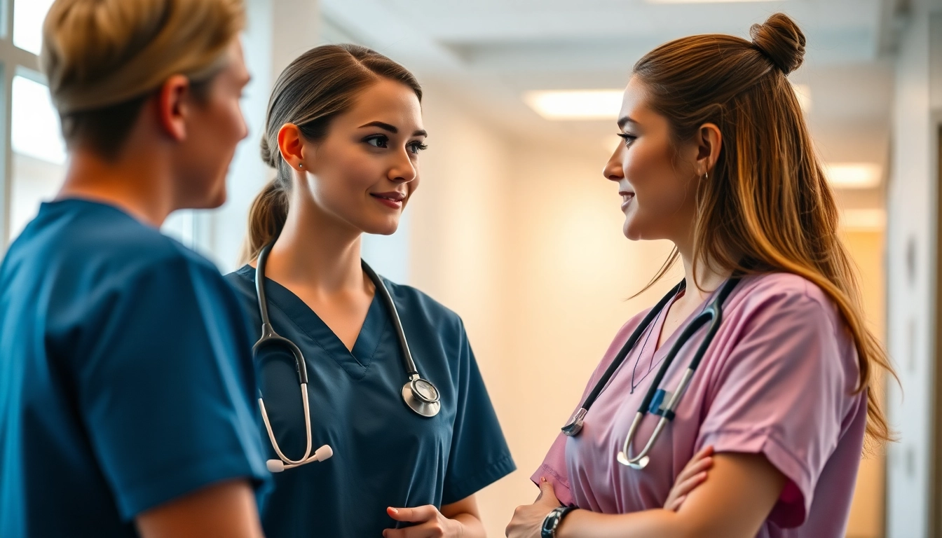 Engaging scene showing the Alabama Board of Nursing's commitment to mentorship and professional growth.