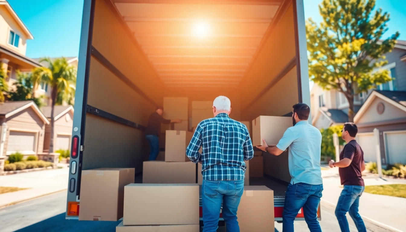 Watch professionals from https://bennettsmoving.com/ loading a truck efficiently during a residential move.