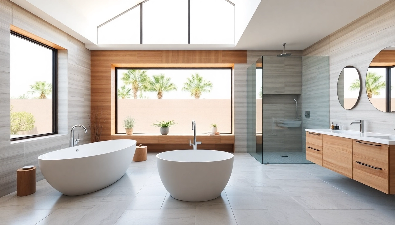 Revitalize your space with expert Bathroom remodeling Palm Springs featuring modern design elements.