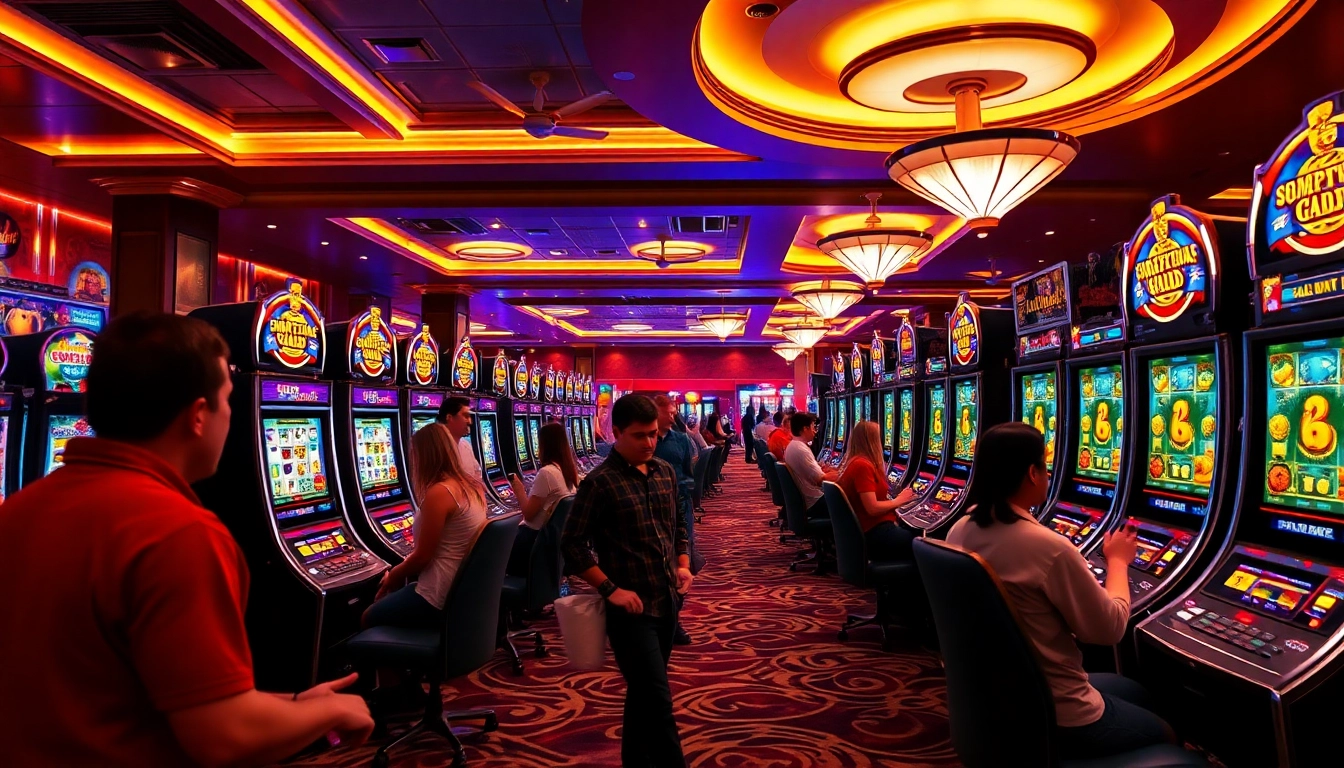 Engage with thrilling gameplay at slotbuff3.com in a vibrant casino environment.