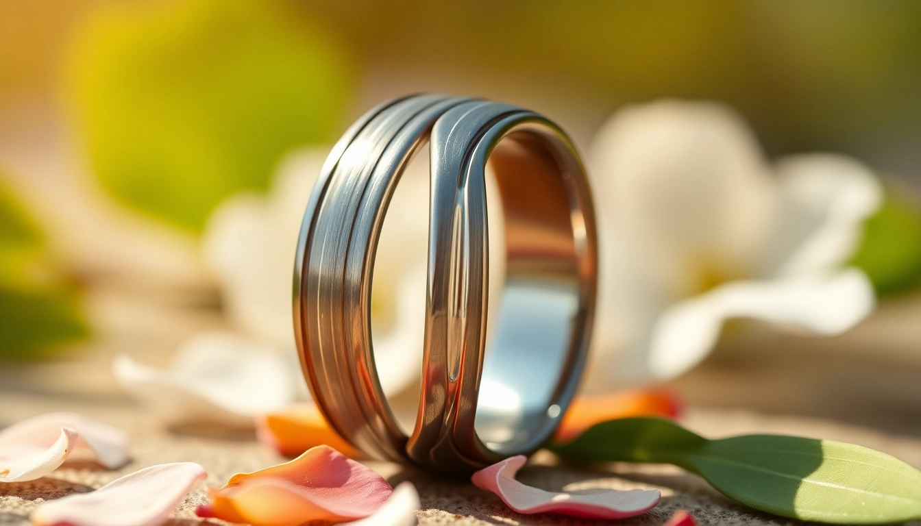 Showcase stunning wedding rings for men with unique designs and elegant finishes.
