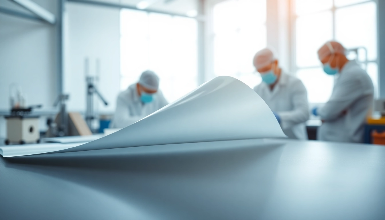 Apply precision adhesive films for clean bonding at https://www.makobond.com/adhesives-films in a lab.