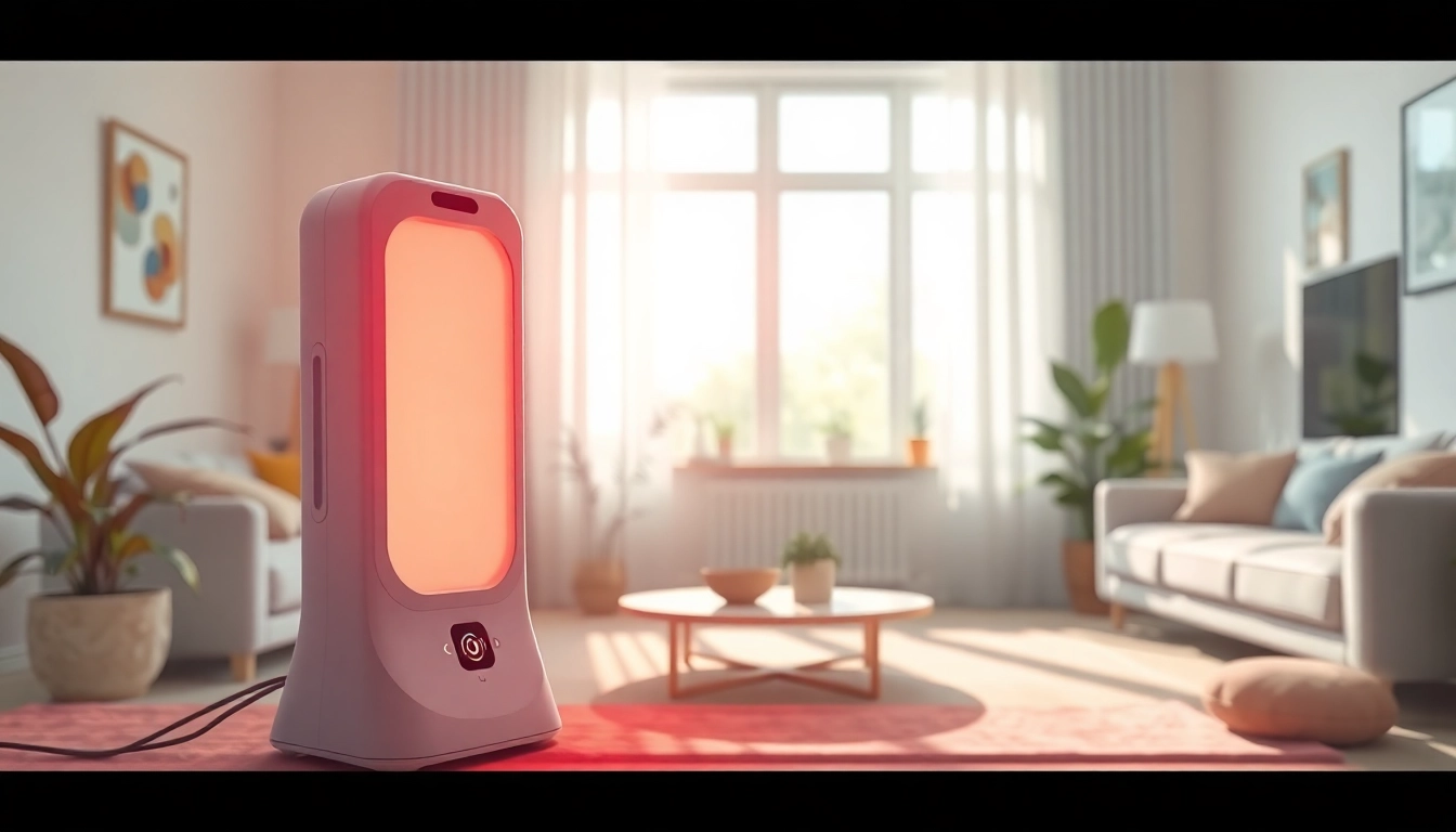 Experience the benefits of the best home red lighttherapy for body in a warm, relaxing environment.