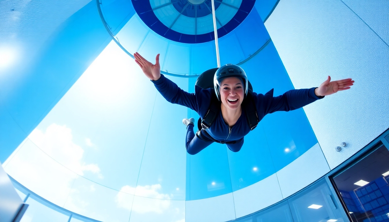 Izkušnja vetrovnik Logatec z osebo, ki leti v vetrovniku.