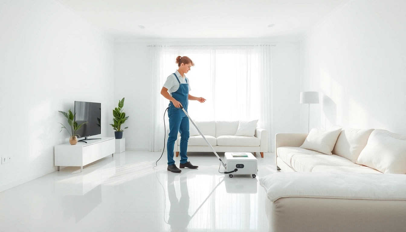 Enhance your bond cleaning experience with a professional cleaning service in a spotless living room.