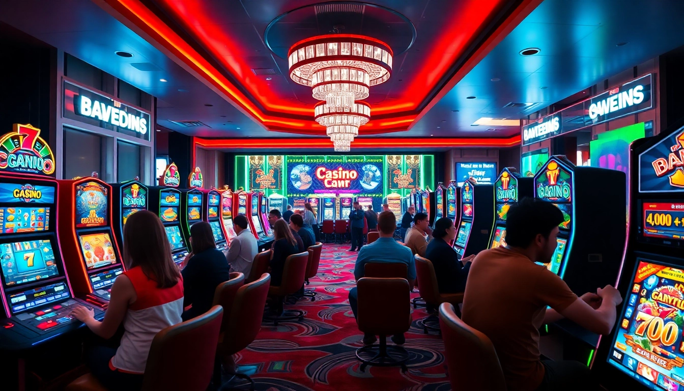 Atklāj labakie arzemju kazino atmosfēru ar spēlētājiem un mūsdienīgu dizainu.