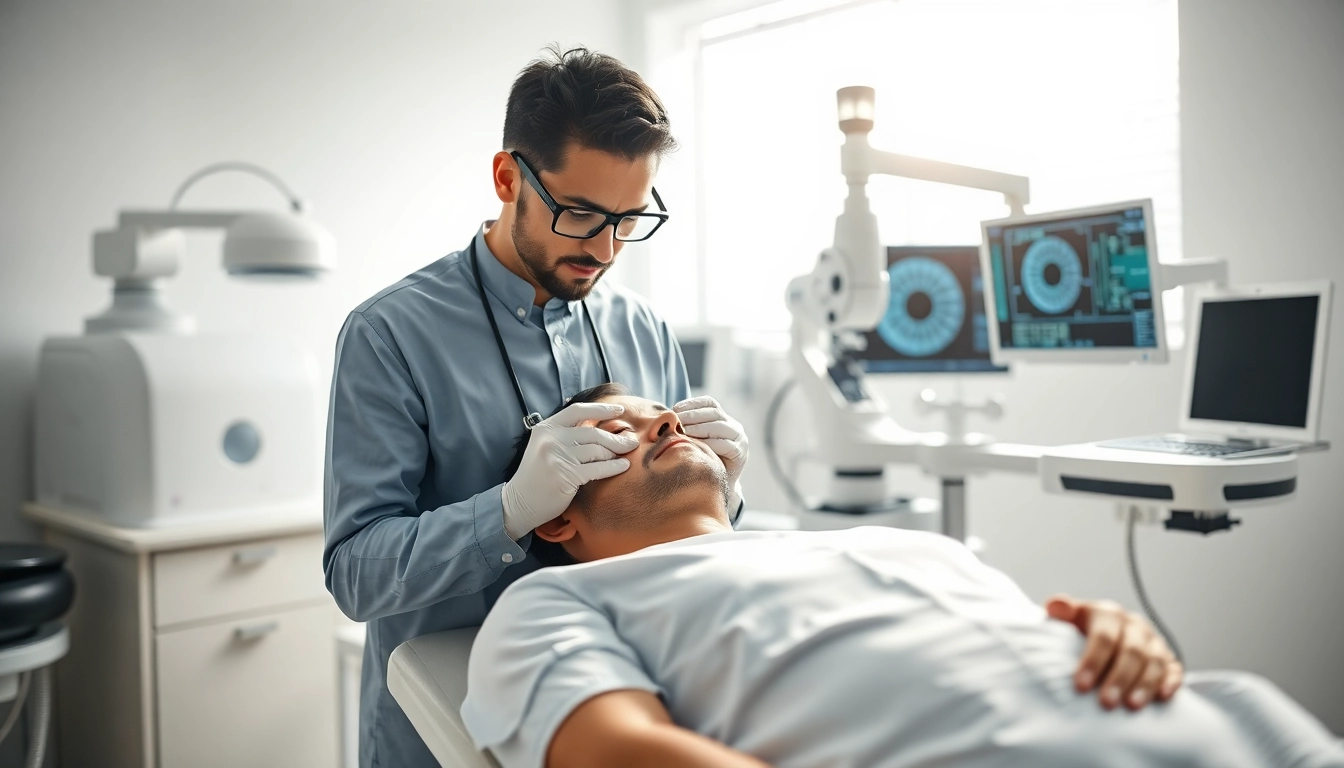 Understand lasik turkey price through an experienced doctor performing eye surgery.