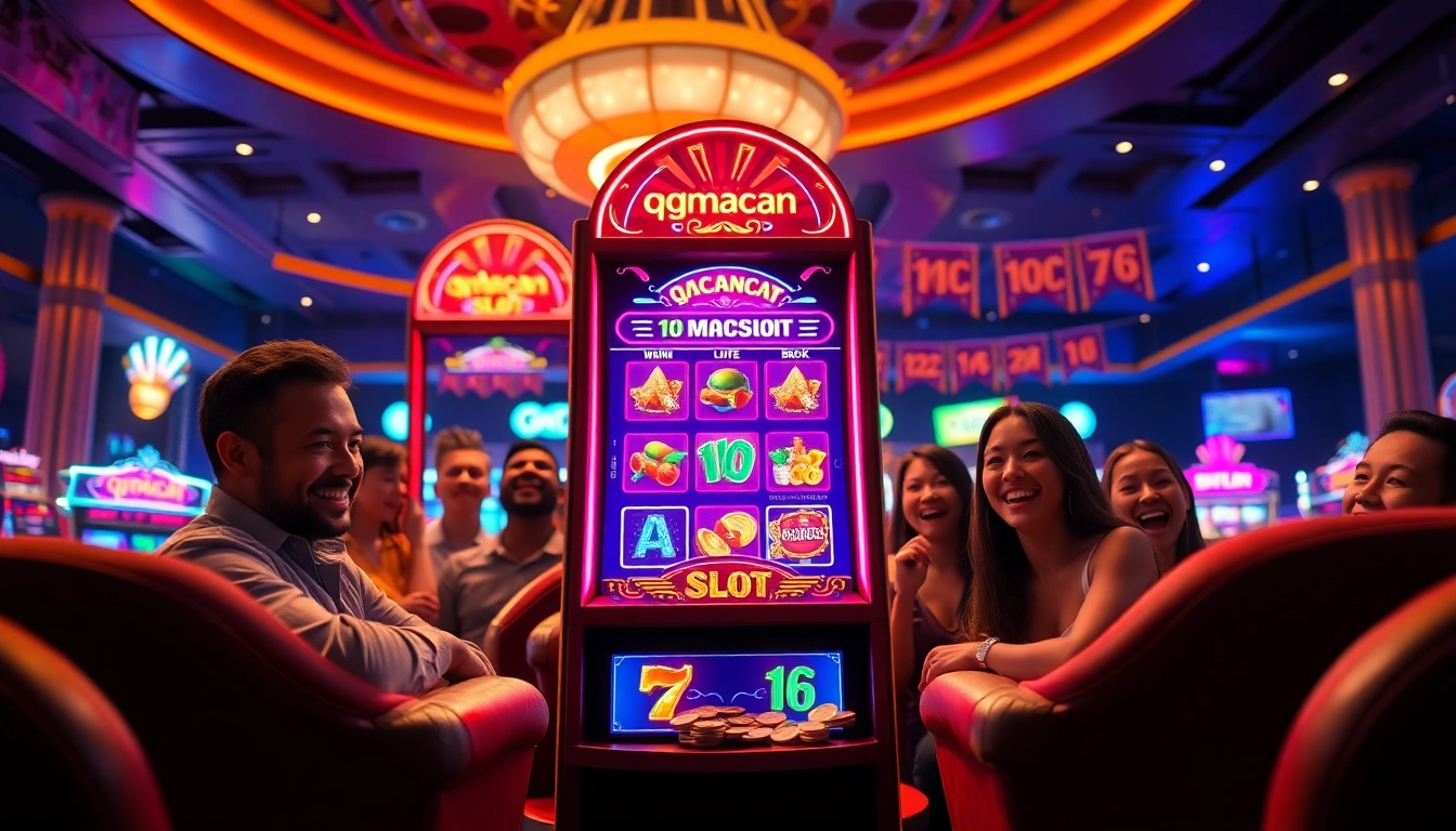 Menangkan jackpot menggunakan qqmacan slot di lingkungan kasino digital yang penuh warna.