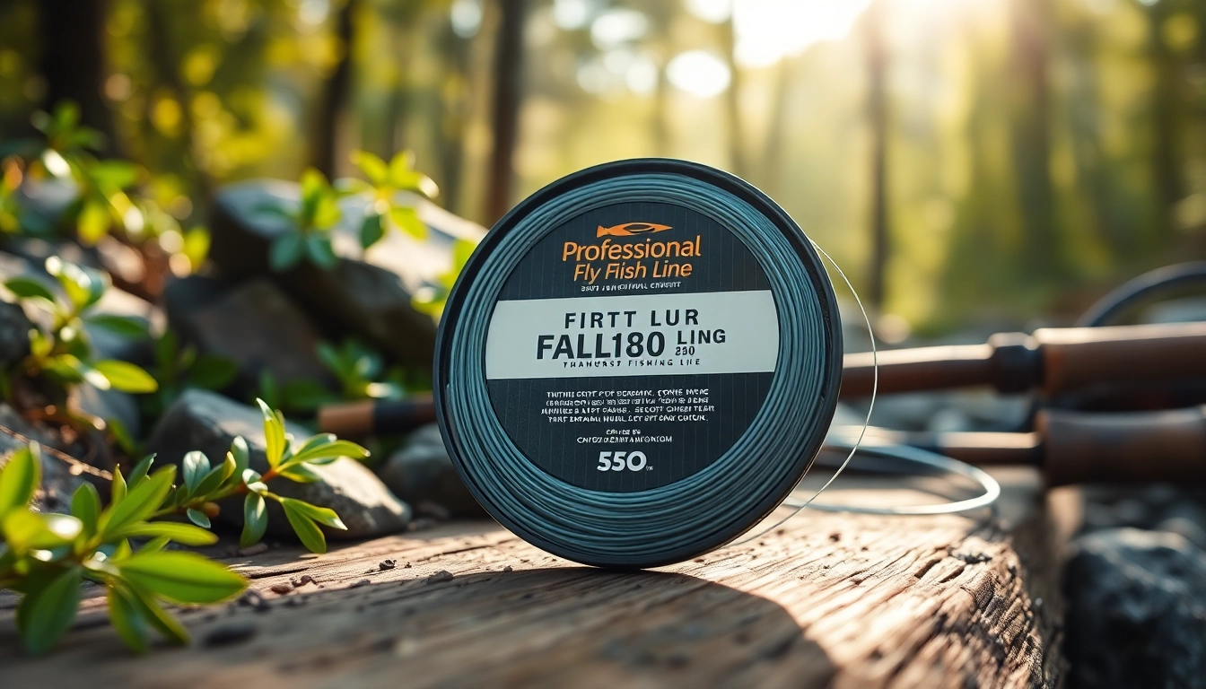 Casting a fly fishing line across a serene river, showcasing its fluidity and strength.