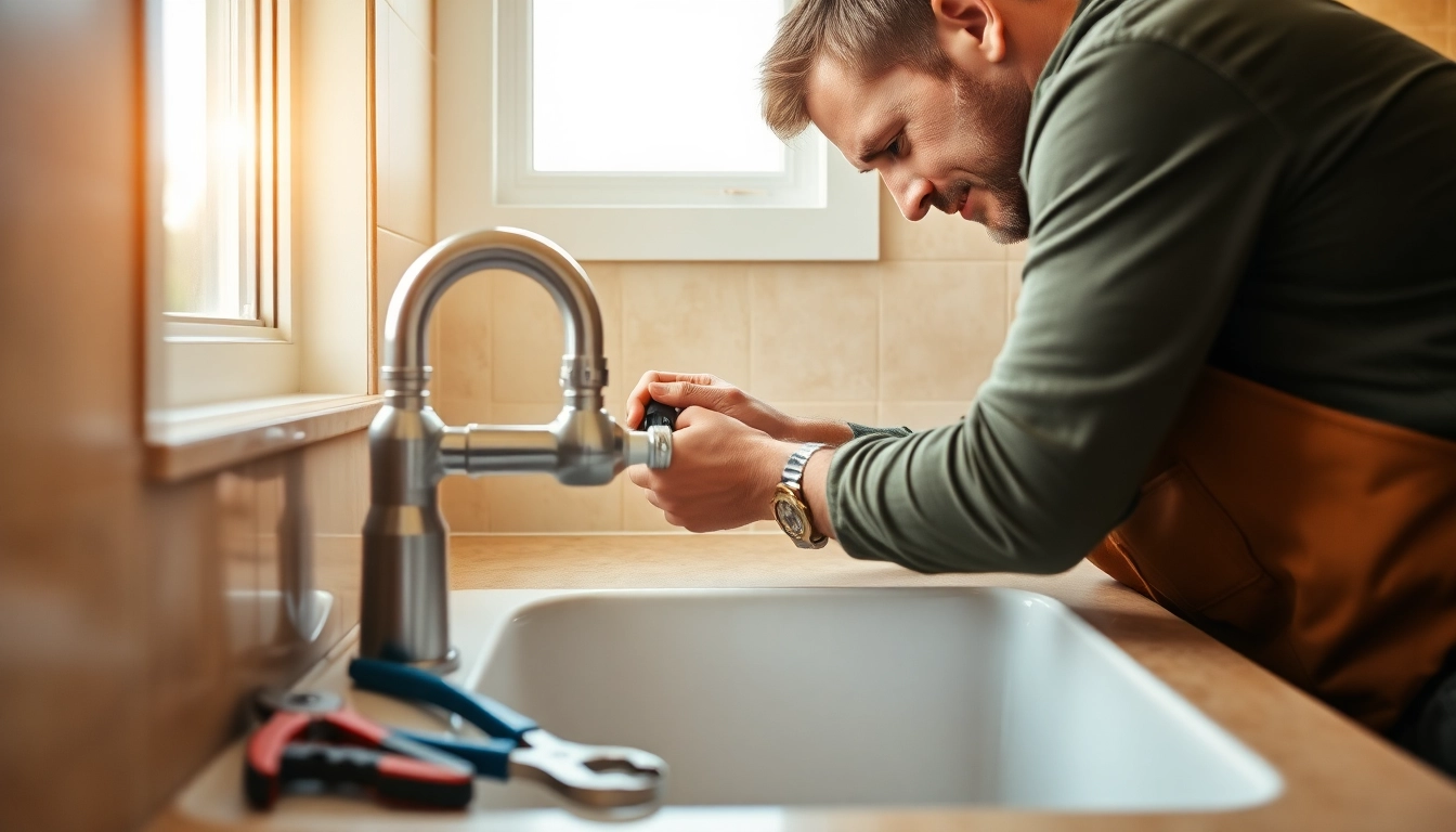 Trustworthy plumber fixing pipes in Lacey WA home, showcasing expertise and quality.